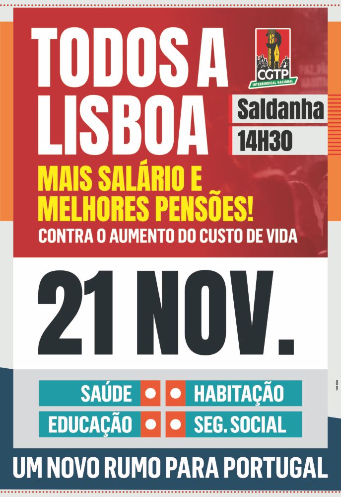 Manifestação 21 Novembro 2026