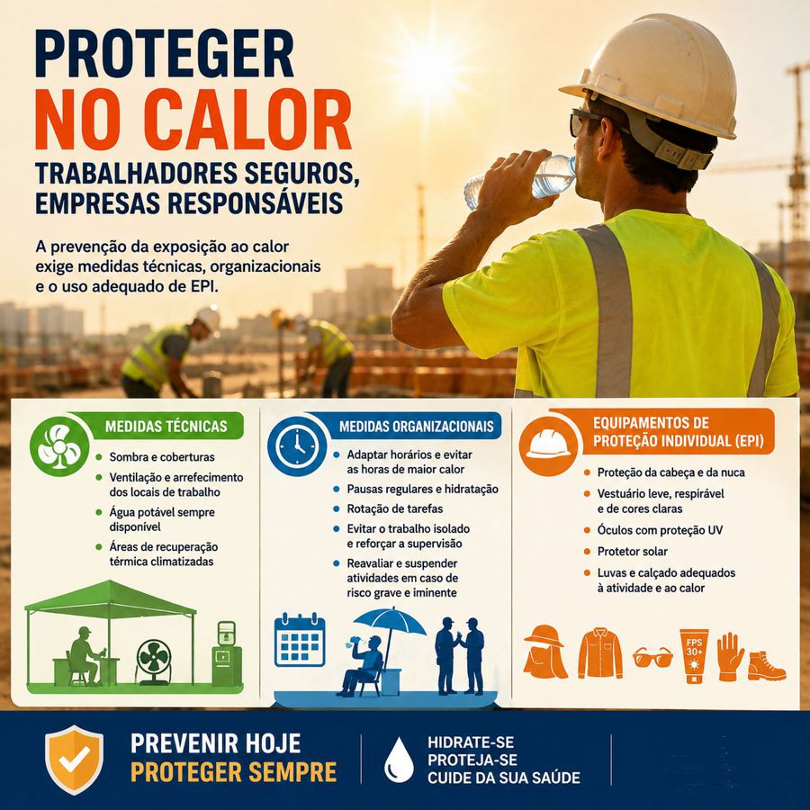 Protecção calor
